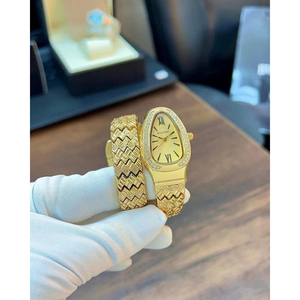BVLGARI SINGLE RING GOLD GOLD 195