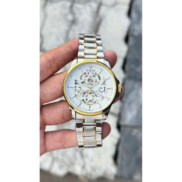 Rollex automatic skeleton open heart open back