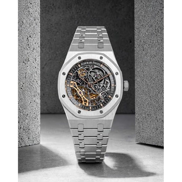 Audemars piguee_t Royal Oak Skeleton Automatic silver