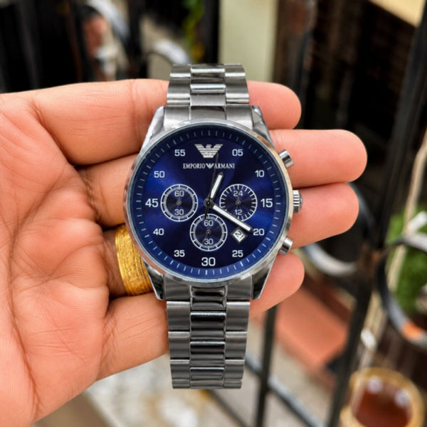 Emporio Armaani Metal Chronograph (All Working)