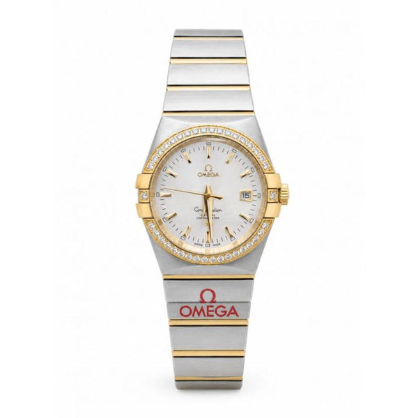 Omegga Constellation 41MM Co-Axial Master Chronometer Double Eagle Two Tone (162)