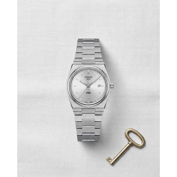 Tissoo_t 1853 PRX Silver White Dial