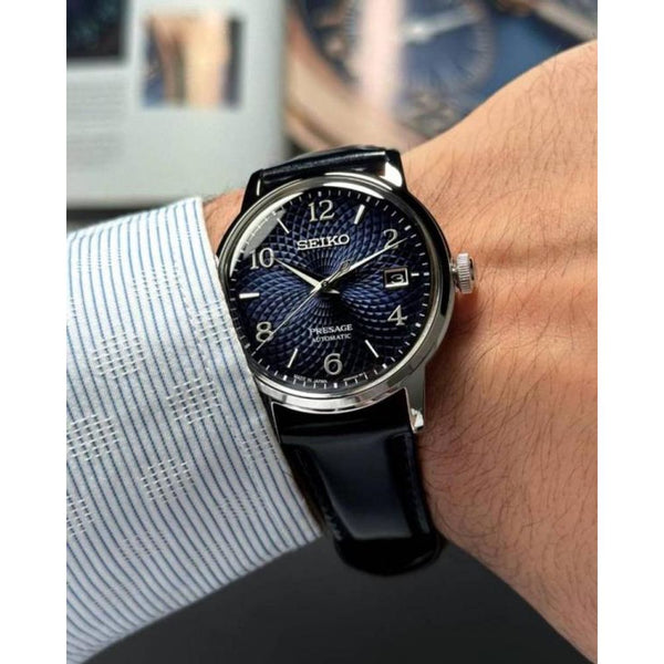 Seiko Presage Cocktail Time Mojito black blue
