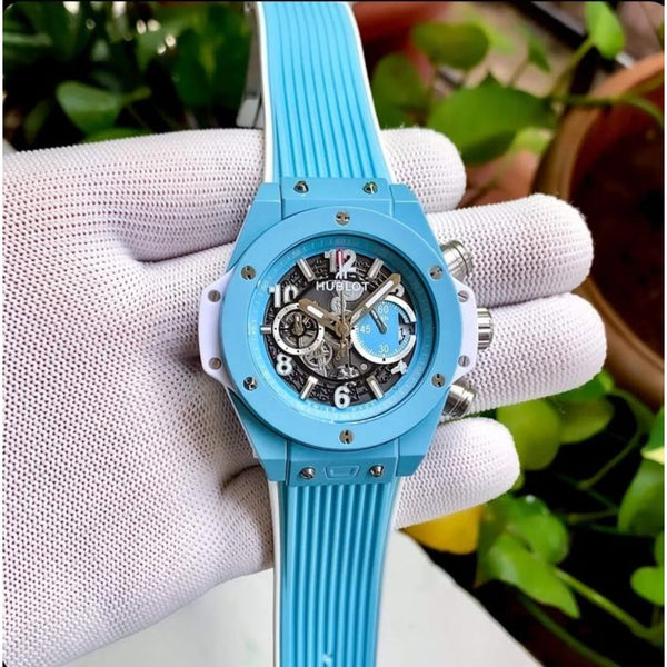 Hublot Big Bang Unico Sky Blue chronograph