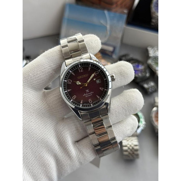 Seik o Alpinist Automatic Purple W432