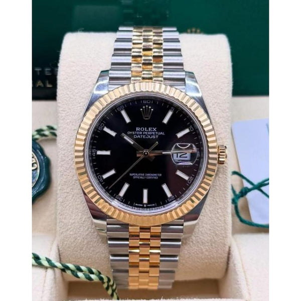 Rollex Oyster perpetual Date just Automatic Gold 484