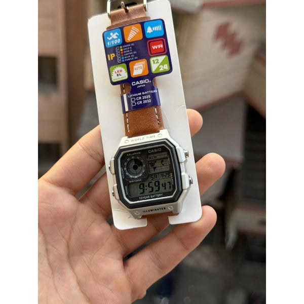 CASIO ILLUMINATOR WORLD TIME METAL QUALITY