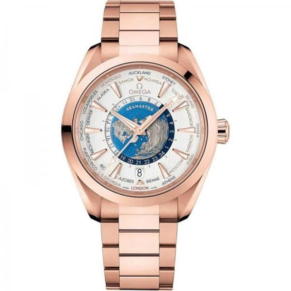 OmeghaSeamaster Aqua Terra World Map Japan Automatic