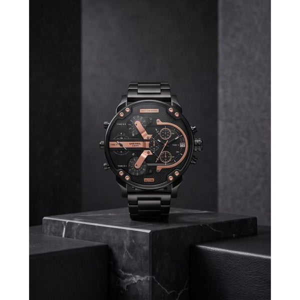 Diesal Mr. Daddy 2.0 Chronograph Watch Japan watch heavy quality