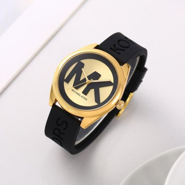 Michael_l Kors Janelle Black-Gold