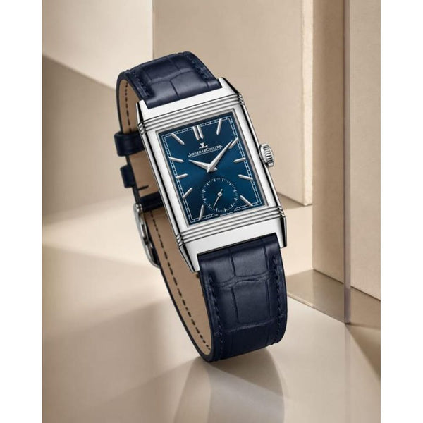 Jaegar-Le Coultre Reverso Tribute Duoface Small Seconds blue