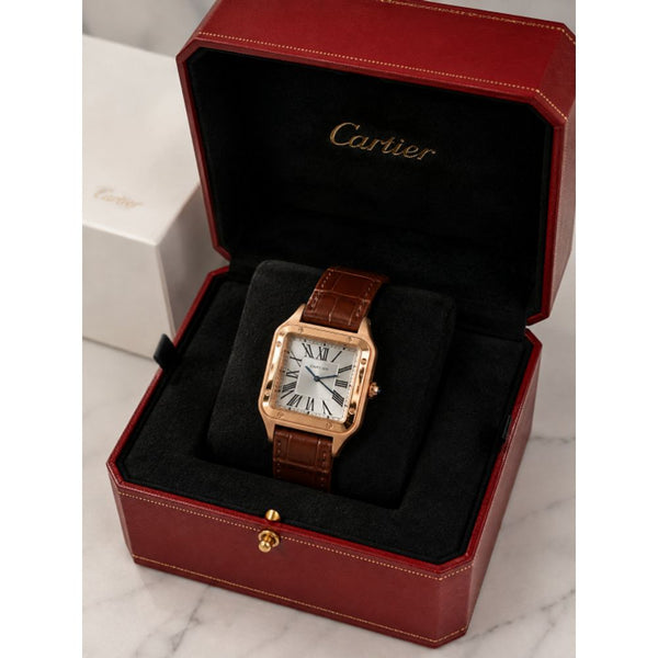CARTIE ER SANTOS LEATHER BROWN ROSE PREMIUM LEATHER 861