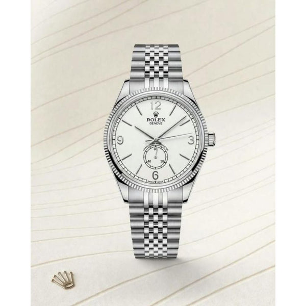 Rollex Perpetual 1908 Automatic silver white