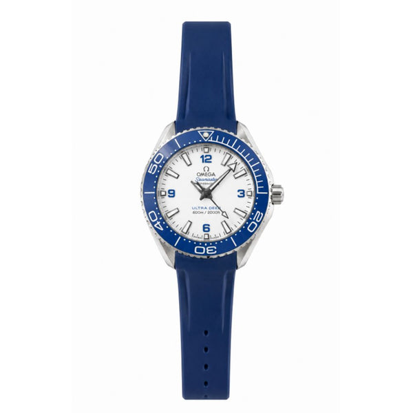 Omegga Seamaster Planet Ocean 6000M Ultra Deep Blue Silicon White Dial