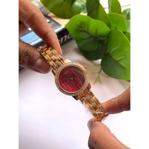 Tisot round red em5