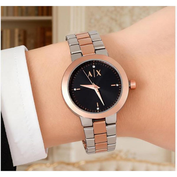 ArmaExchange AX5177 Two Tone Black Dial
