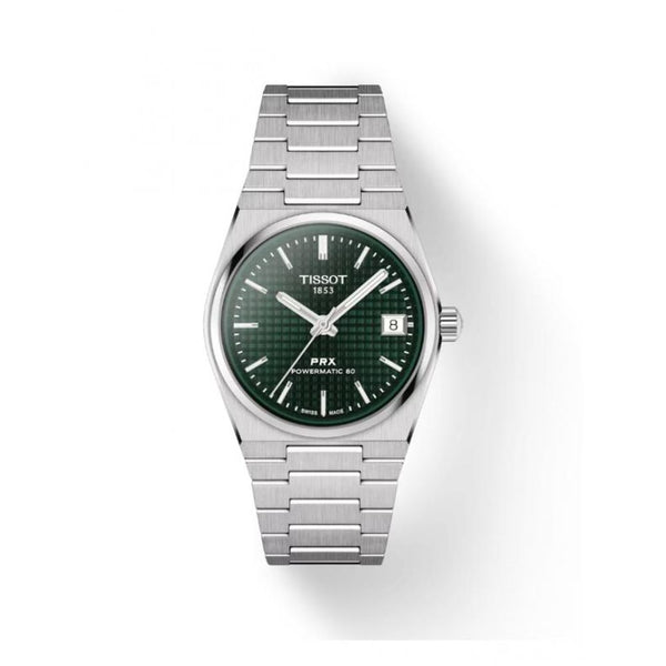 Tissoot PRX Powermatic 80 Silver Green Dial