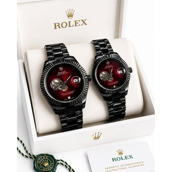 Roleex Oyster Date Couple