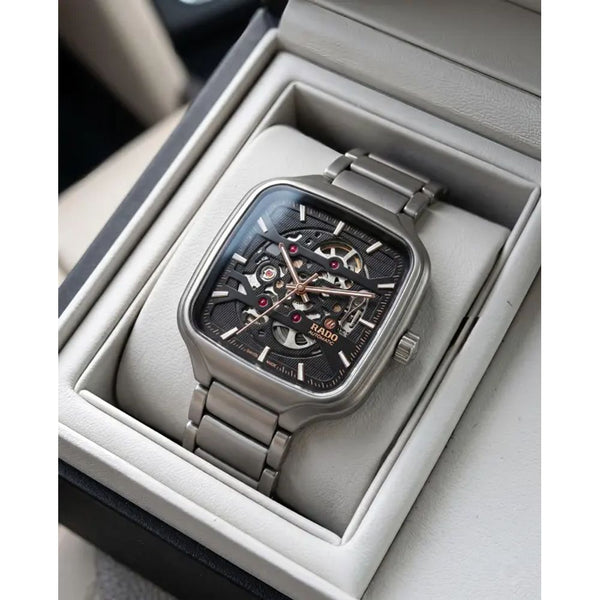 Raado True Square Automatic Open Heart GREY