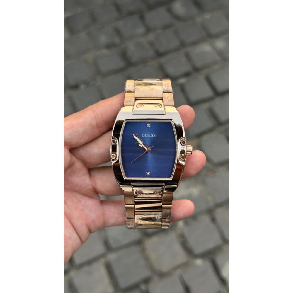 Guess Men Rectangle Greeno U1503G2M