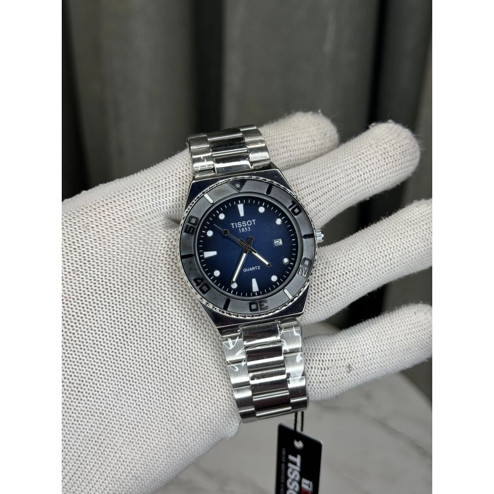 Tisso t Silver Blue Seastar Premium Watch