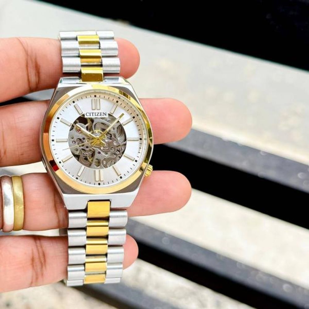 CITIZE N TSUYOSA AUTOMATIC TT WHITE 373