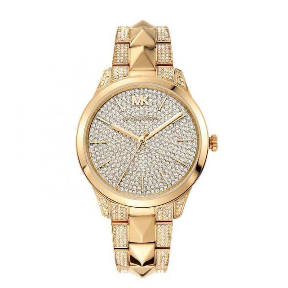 Micheal_kors mk6715 runway mercer gold dial watch for women hvy 23(3)