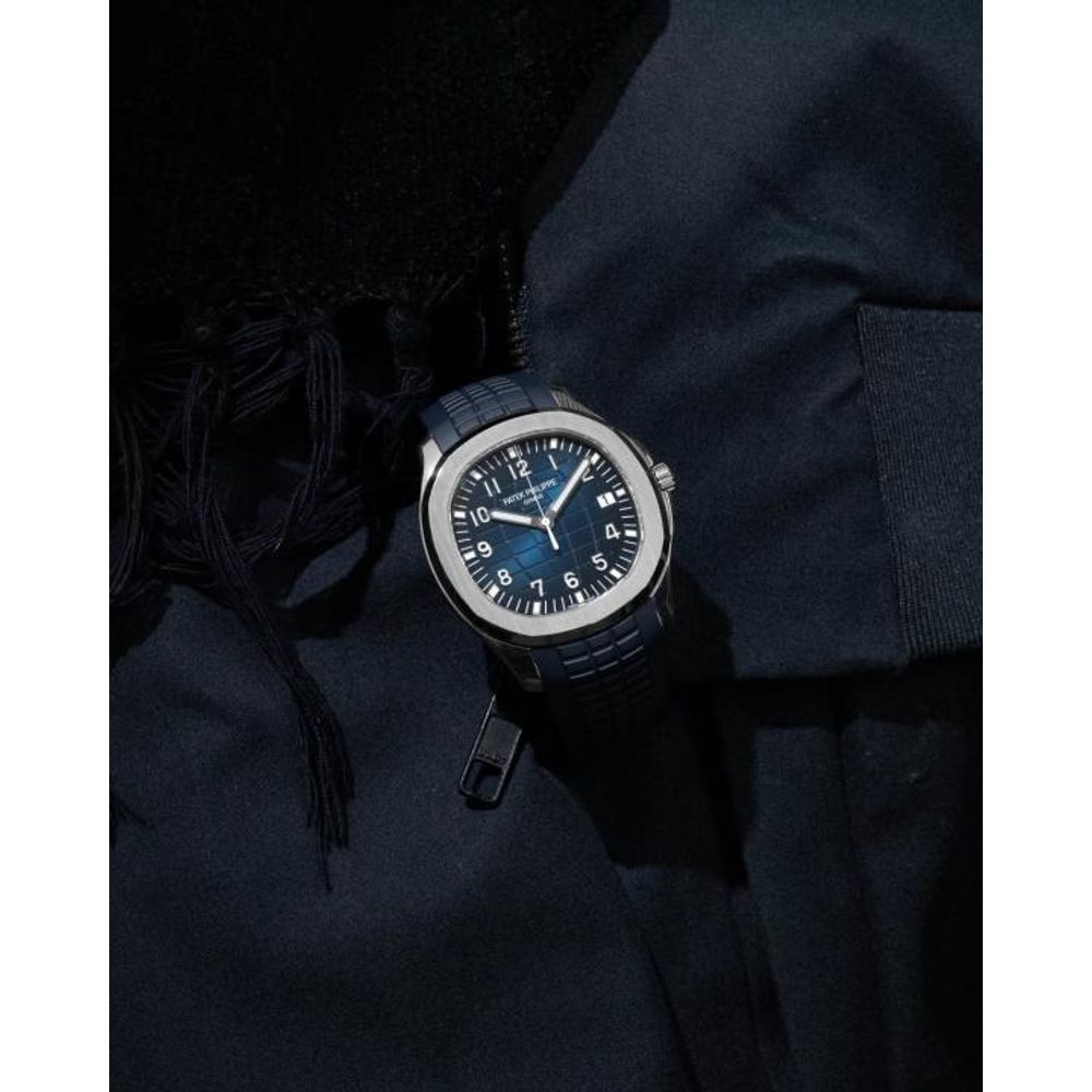Pate_ek Philippe Aquanaut 5167R-001Bettry blue silver blue