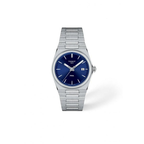 Tissoot PRX Powermatic 80 Silver Blue Dial Ladies