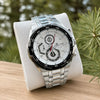 Casio Edifice 539 Silver Black White AT312
