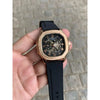 Patek Phillep e Skeleton Automatic Silicone Rose Gold