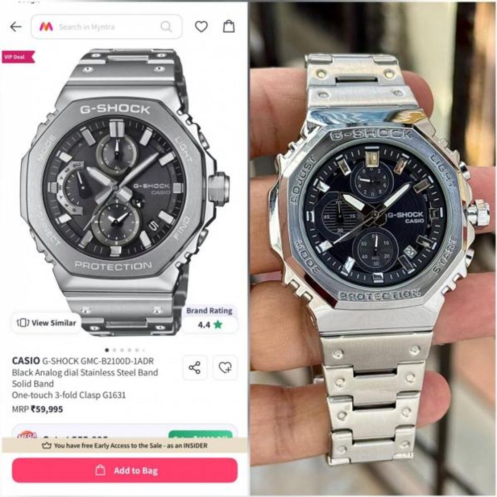 Casio G-Shock GMC-B2100ZE-1AJR Silver-Black -white