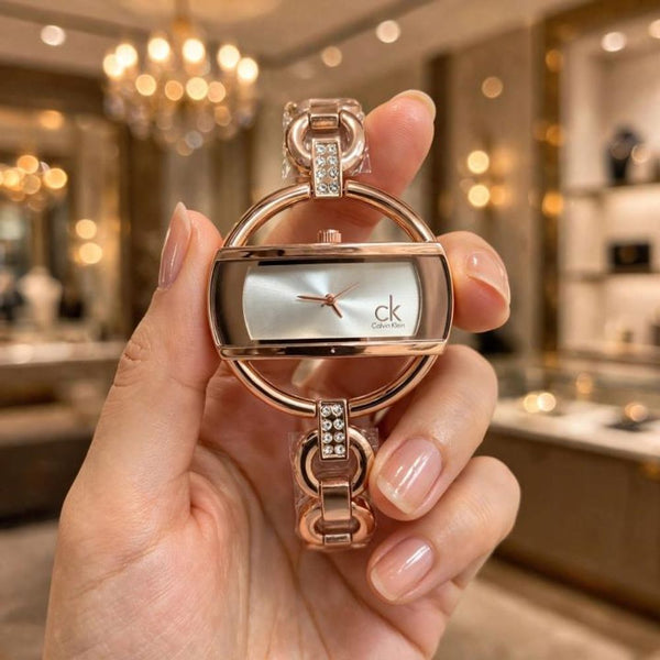 CALVIN KLINE ROSE-WHITE WATCH FOR HER 1091