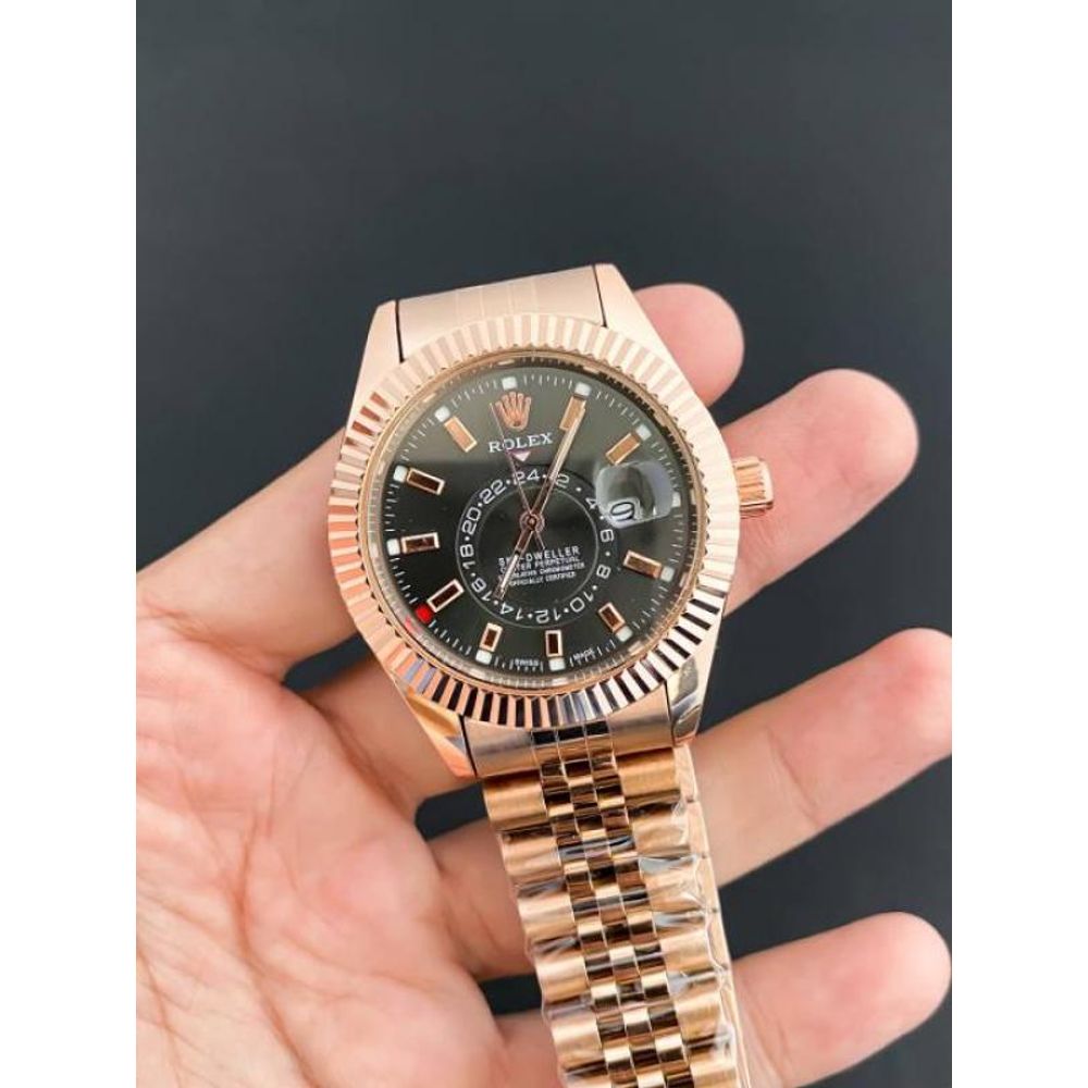 ROLE EX SKY DWELLER SWISS MOVEMENT WORKING LIKE AUTO 562