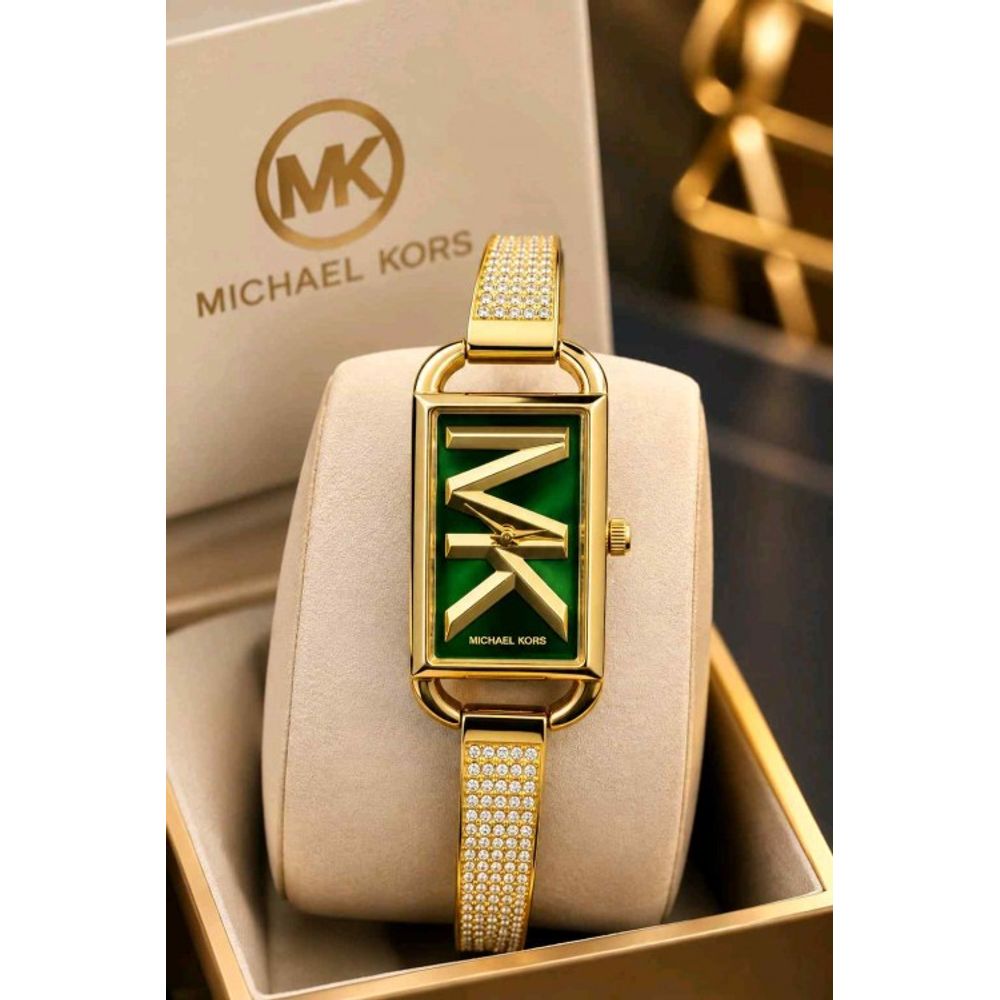 Michaae_l Kors Gold Green