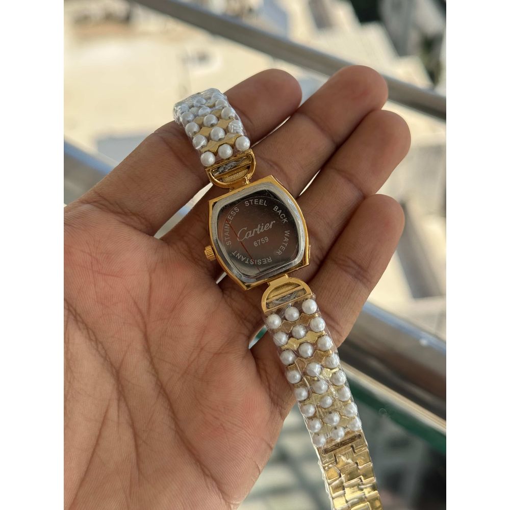 Cartie r Pearls Gold Black Premium Watch