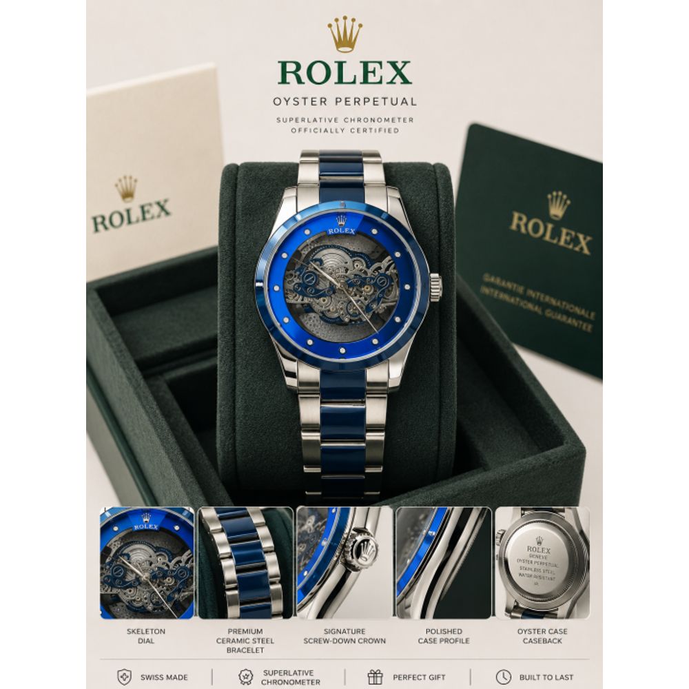 Rollex Skeleton Moon