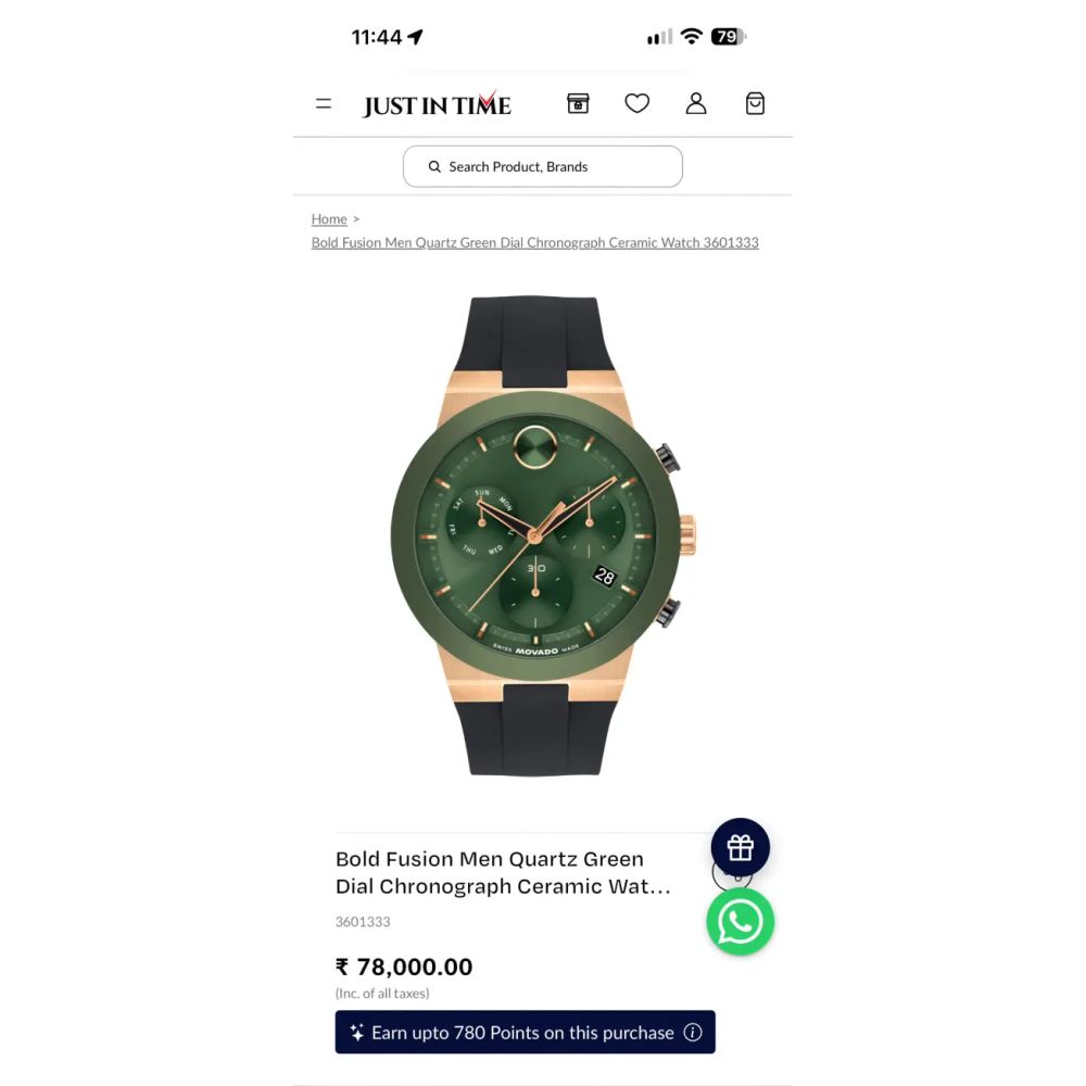 Movado Bold Fusion Japan