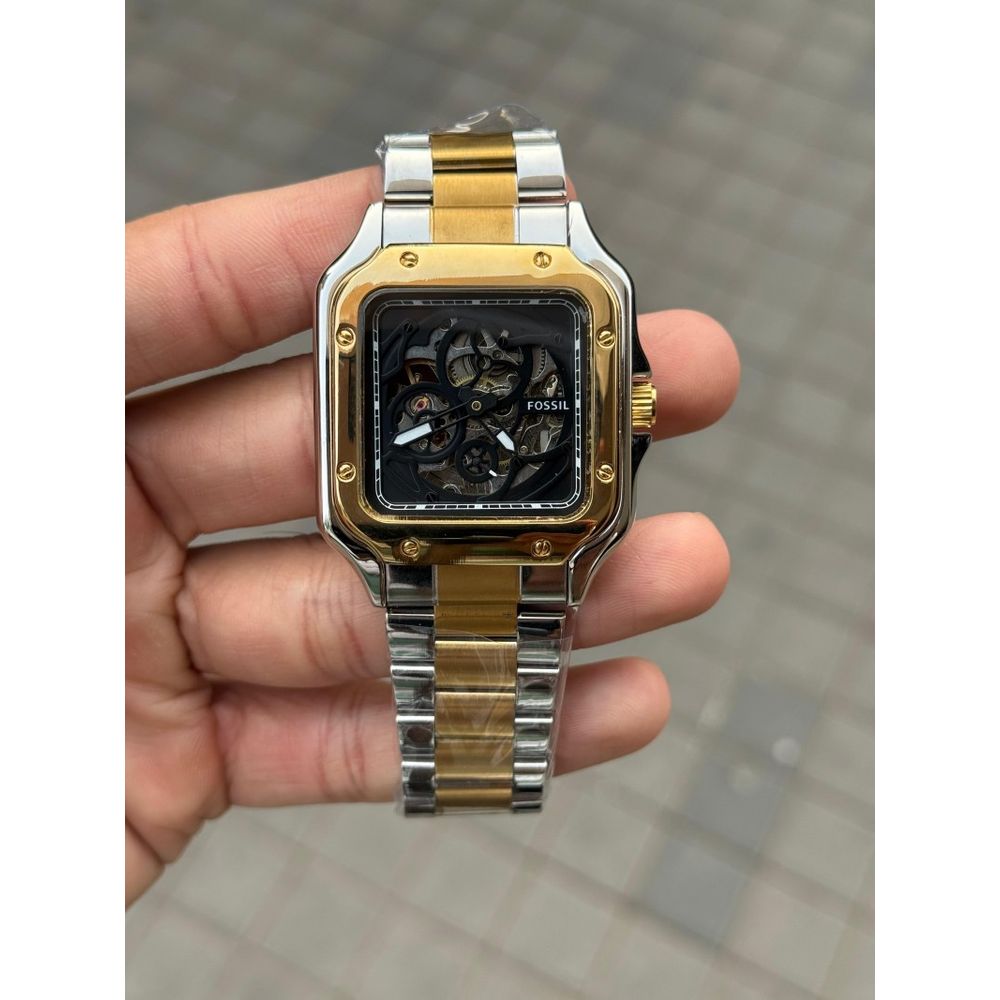 Fossi l Inscription Skeleton Automatic