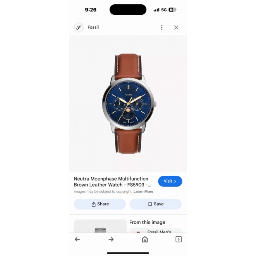 Fossi Neutra FS5903 Moonphase