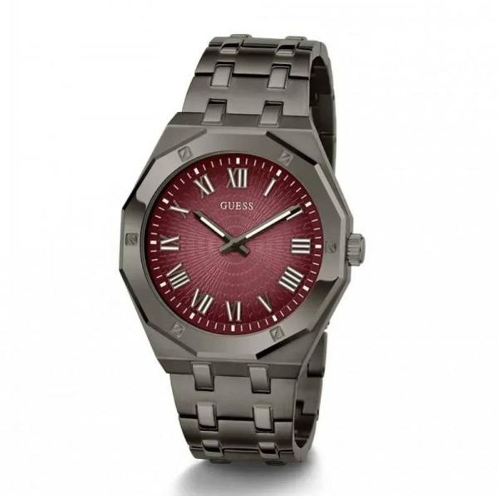 Guess Mens Solid Analog Premium Watch