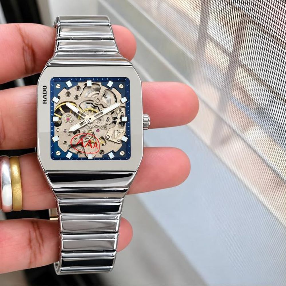 Raado Anatom Automatic Skeleton Silver Blue