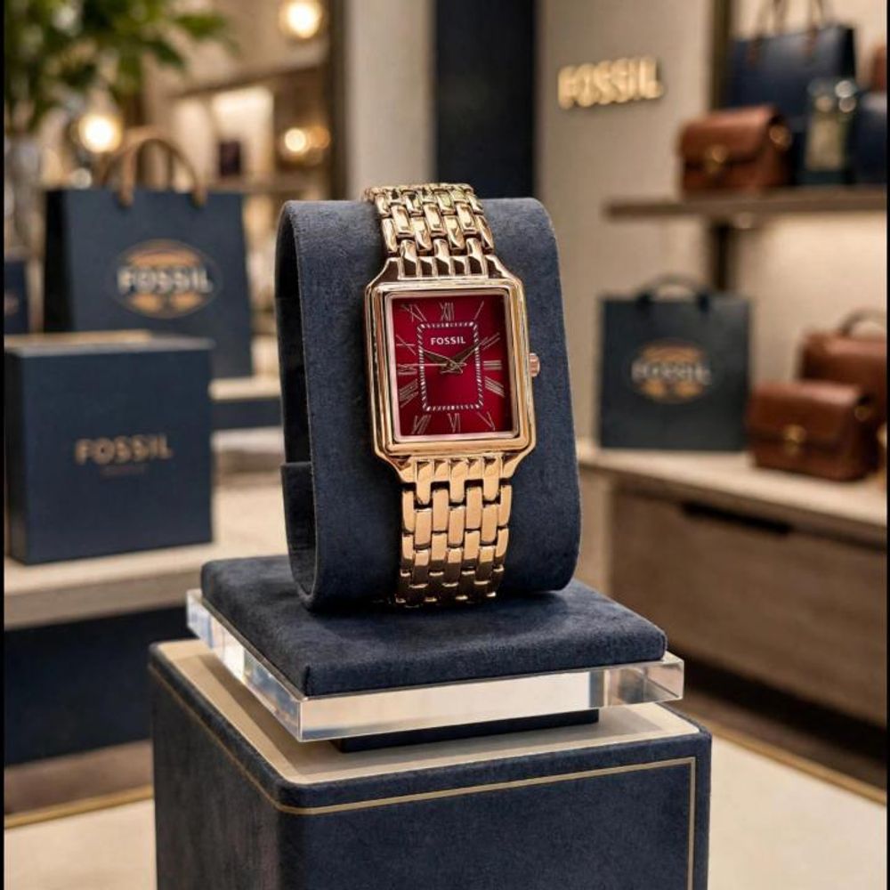 Fossi For Rose gold green Her 764