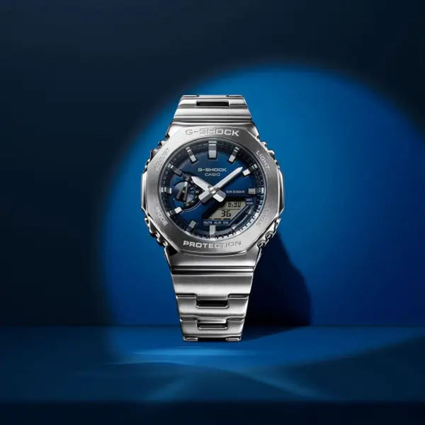 G-shock Casio Silver Blue