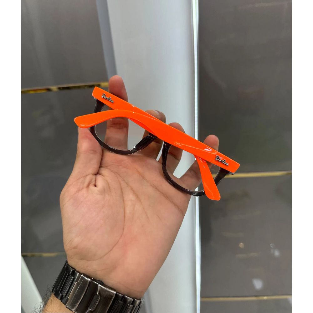 RayBan Orange Grey Premium Glasses 2140