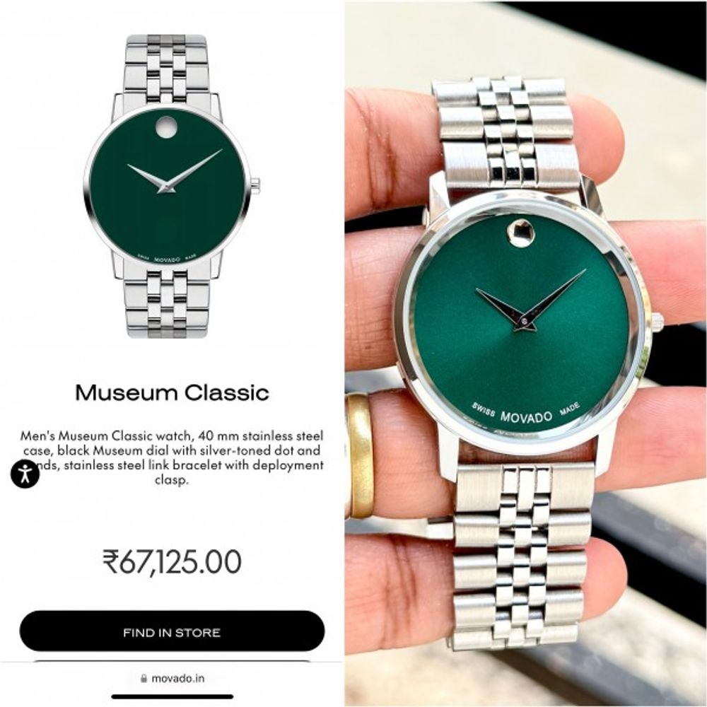 MOVADO SLIM MENSWACH