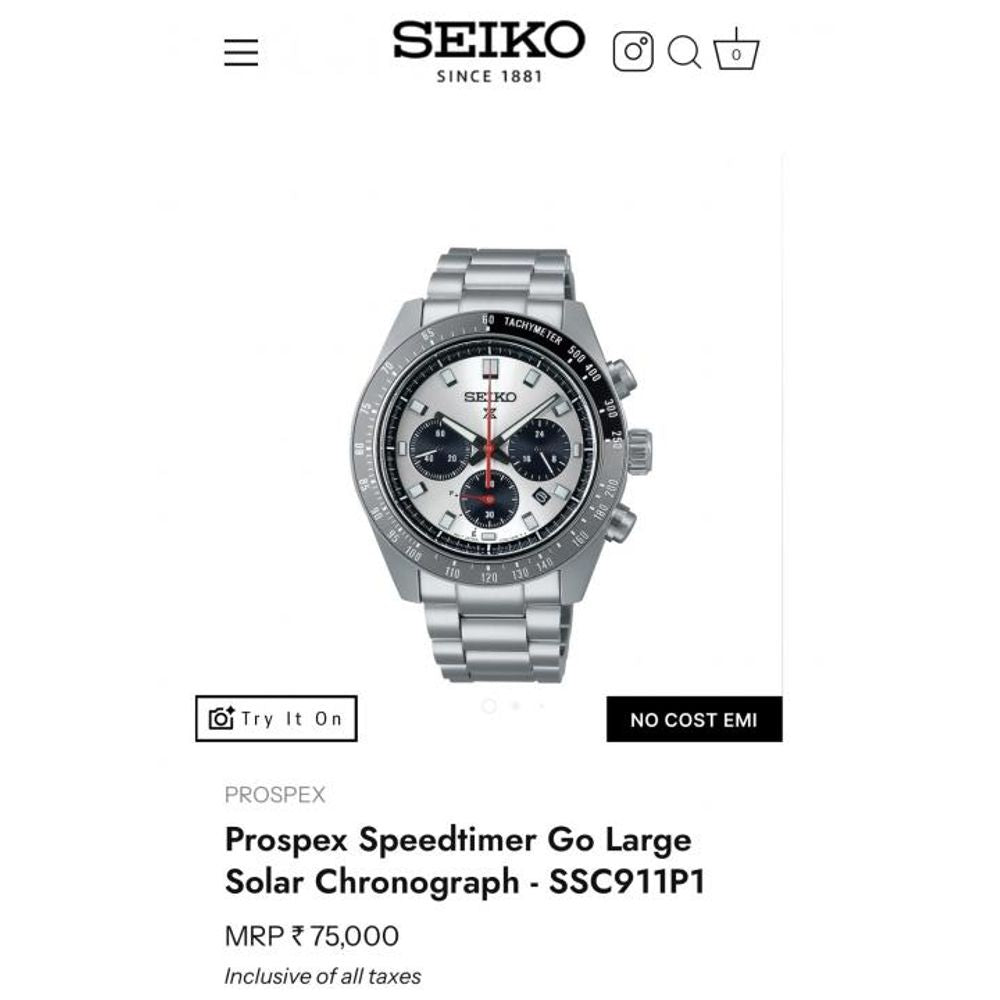 Seik o Speedtimer ( All working )