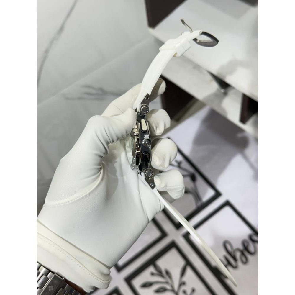 TISOT T RACE CHRONOGRAPH WHITE SILVER   1144