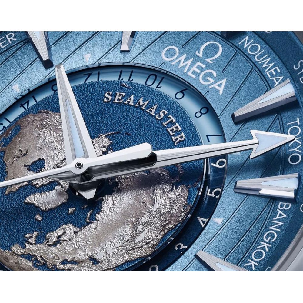 Omeg_ga Seamaster Aqua Terra GMT Worldtimer