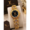 Louii_s Vuitton Gold Black